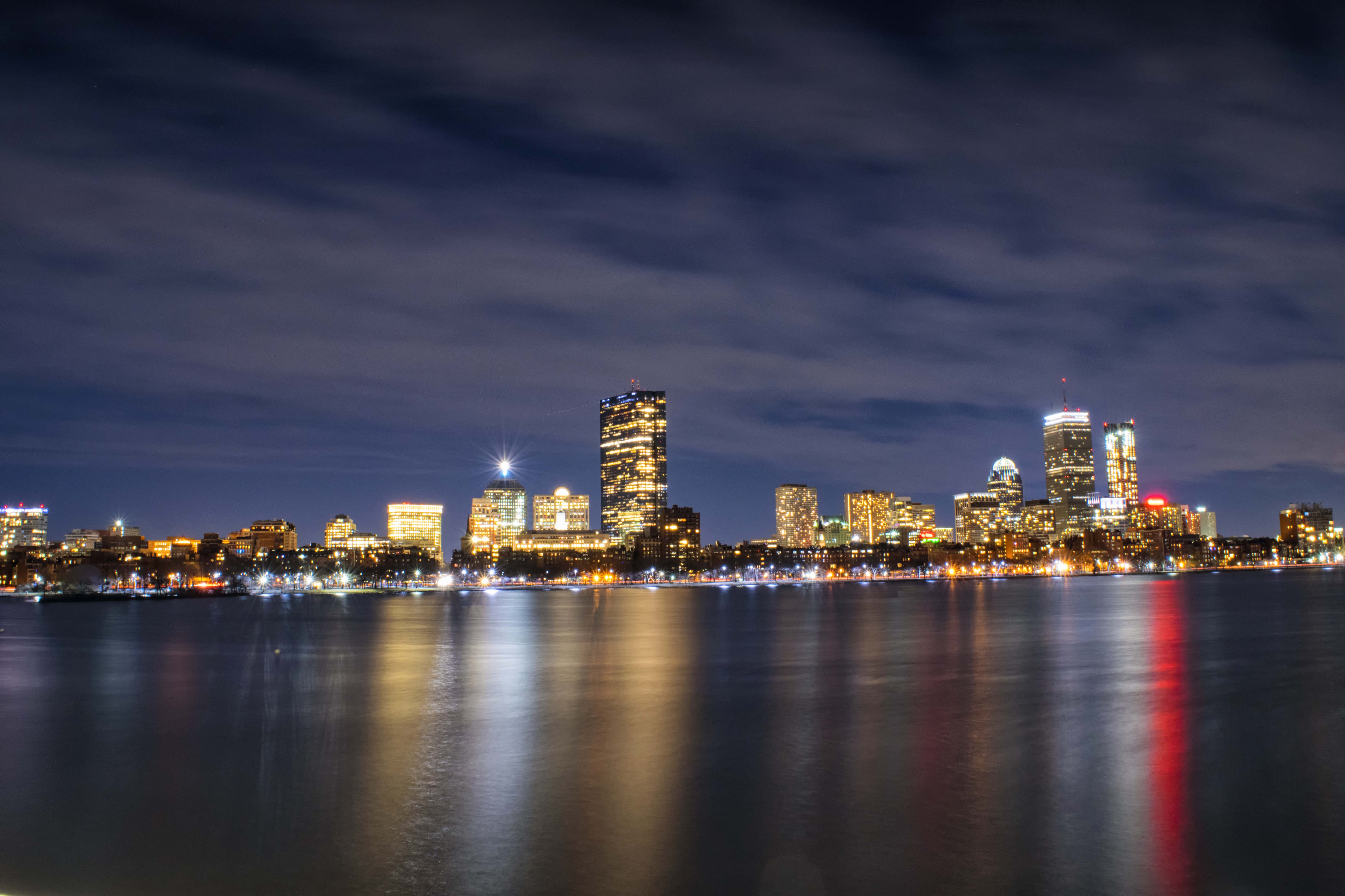 Boston charles night