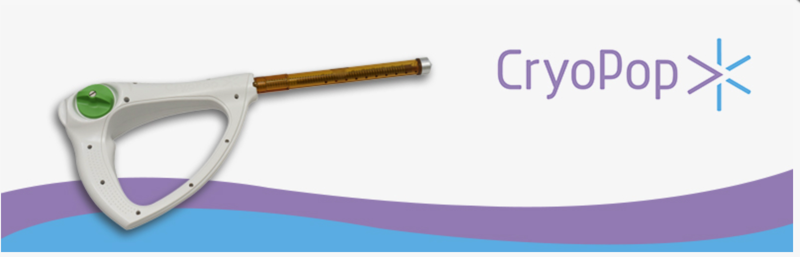 Cryotherapy device and method for the treatment of cervical